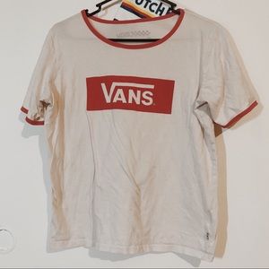 FLASH SALE Vans ringer tee
